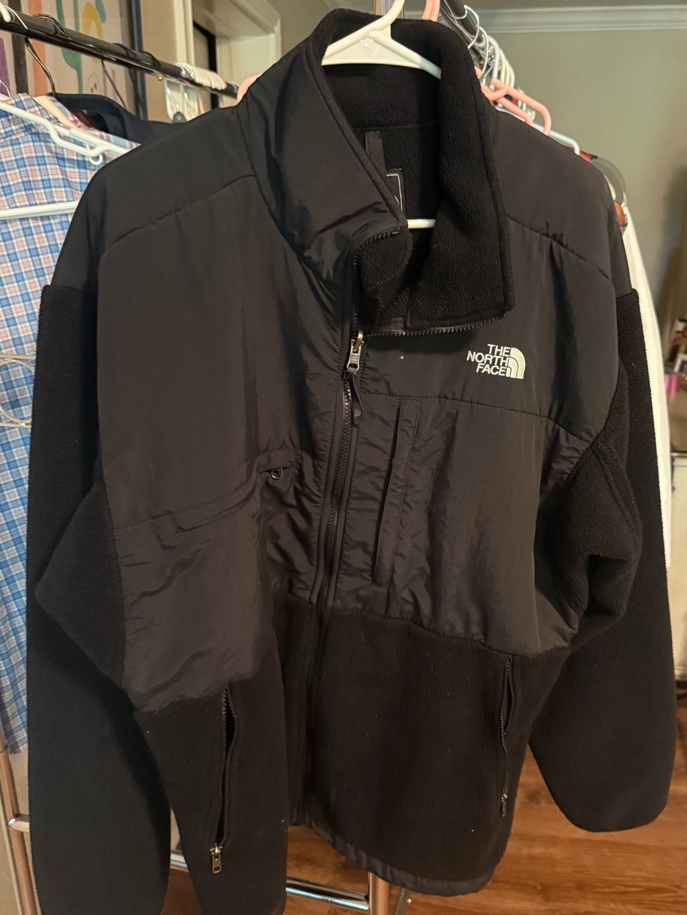 The North Face Black Lightweight Fleece Shirt Jacket